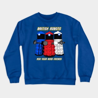 British Robots Crewneck Sweatshirt